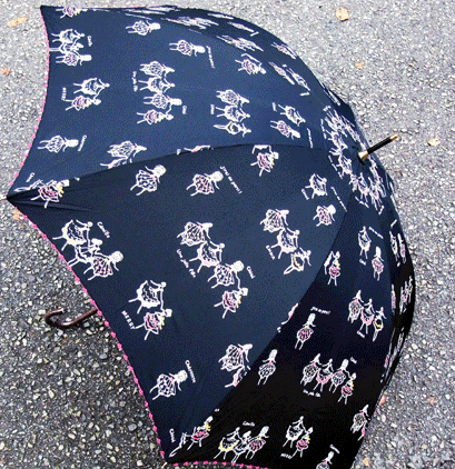 傘 日傘 母の日におすすめ ブラック ステッチにこだわり レディース レア物 傘 日傘 母の日 晴雨兼用 おしゃれ傘 高級品